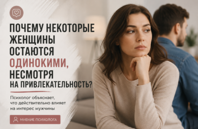 Почему некоторые женщины остаются одинокими, несмотря на привлекательность? Психолог объясняет, что действительно влияет на интерес мужчины